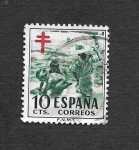 Stamps Spain -  Edf 1104 - Pro Tuberculosos