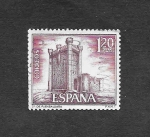 Stamps Spain -  Edf 1881 - Castillos de España