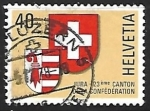 Stamps Switzerland -  Escudo de Armas