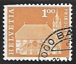 Stamps Switzerland -  Friburgo