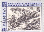 Stamps Poland -  XXV ANIVERSARIO BATALLA 