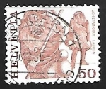 Stamps Switzerland -  Folklore | Trajes y Disfraces