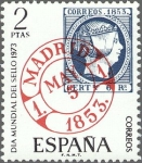 Stamps Spain -  ESPAÑA 1973 2127 Sello Nuevo Dia Mundial del Sello Fechador de Madrid