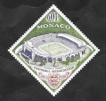 Stamps Monaco -  620 - Centº del futbol, Estadio Wembley