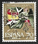 Stamps Spain -  XXV aniversario del Alzamiento Nacional
