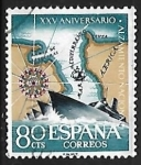 Stamps Spain -  XXV aniversario del Alzamiento Nacional