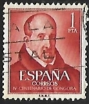 Stamps Spain -  IV cent. del nacimiento de Luis Gongora y Argote