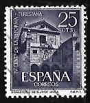 Stamps Spain -  IV centenario de la reforma Teresiana - Monasterio de San Jose Avila