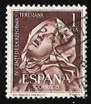 Stamps Spain -  IV centenario de la reforma Teresiana - Santa Teresa