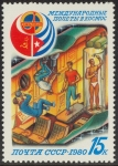 Stamps Russia -  Vuelo espacial soviético-cubano