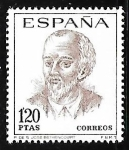 Stamps Spain -  Centenarios de celebridades - Juan de Bithencourt