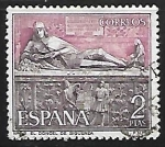 Stamps Spain -  Serie Turística El Doncel , Catedral de Singuenza (Guadalajara)