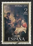 Stamps Spain -  Navidad 1970