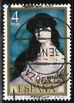 Stamps Spain -  Dia del sello - Ignacio de Zuloaga  