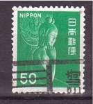 Stamps Japan -  Chugu-Ji