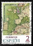 Stamps Spain -  L Aniversario del Consejo Superior Geográfico