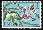 Stamps Spain -  Flora - Almendro
