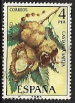 Stamps Spain -  Flora - Castaño