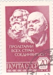 Stamps Russia -  LENIN Y KARL MARX