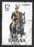 Stamps Spain -   Uniformes Militares - Capitán General