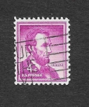 Stamps United States -  1036 - Lincoln