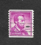 Stamps United States -  1036 - Lincoln