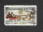 Stamps United States -  1551 - Navidad