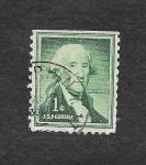 Stamps United States -  1031 - George Washington
