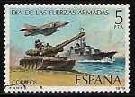 Stamps Spain -  Dia de las Fuerzas Armadas
