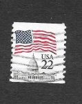 Stamps United States -  2115 - Bandera