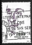 Stamps Spain -  Centenarios - Francisco Salzillo 