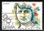 Stamps Spain -  Mujeres famosas españolas - Maria Maeztu