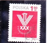 Stamps Poland -  ESCUDO-CONGRESO