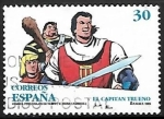 Stamps Spain -  Cómics - Personajes de ficcion