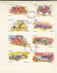 Stamps United Kingdom -  COCHES DE EPOCA