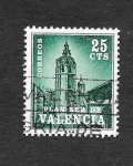 Stamps Spain -  Edf 4 (Valencia) - El Miguelete