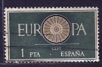 Stamps Spain -  EUROPA  CEPT