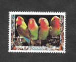 Stamps United Arab Emirates -  Mi1404A - Aves
