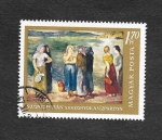 Stamps Hungary -  1866 - Pintura