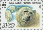 Stamps Russia -  WWF