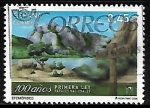 Stamps Spain -  100 ños primera ley parques nacionales 