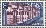 Stamps Spain -  ESPAÑA 1973 2160 Sello Nuevo Monasterio de Santo Domingo de Silos Claustro