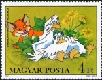 Stamps Hungary -  Vuk el cahorro de Zorra