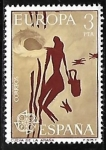 Stamps Spain -  Europa