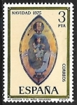 Stamps Spain -  Navidad 1975