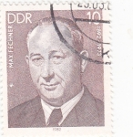 Stamps Germany -  Max Fechner-ministro de justicia 