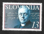 Stamps Slovenia -  132 - Fran Saleski Finzgar, sacerdote y escritor