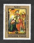 Stamps Hungary -  2250 - Pintura