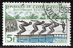 Stamps Ivory Coast -  Natación 