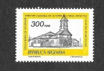 Stamps Argentina -  1171 - Capilla del Museo de Río Grande